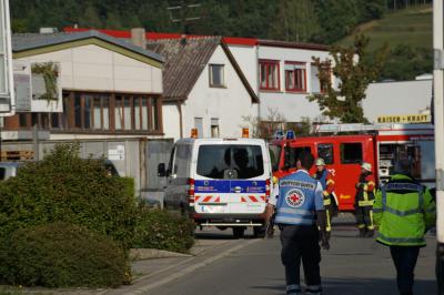 Gasgeruch im Industriegebiet ruft Feuerwehr auf den Plan